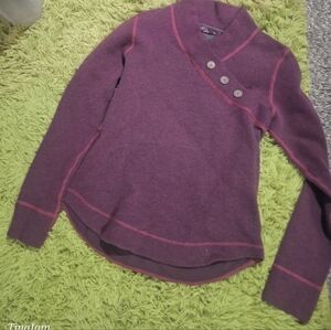 Prana Women's Plum Cowl Neck Sweater